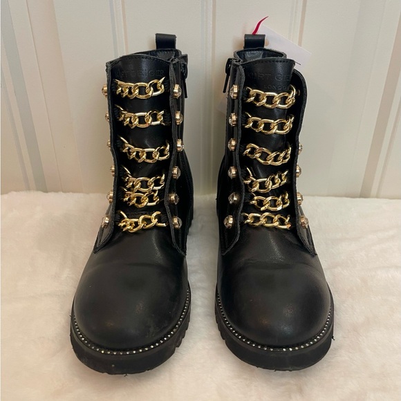 Kurt Geiger Other - Kurt Geiger London Kids Bax Side Zip Ankle Boots Sz 3 EUC!